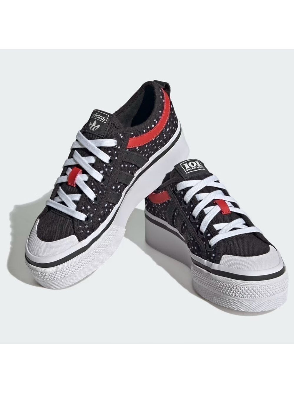 Adidas Nizza x Disney 101 Dalmations Platform Shoes Sneakers - new